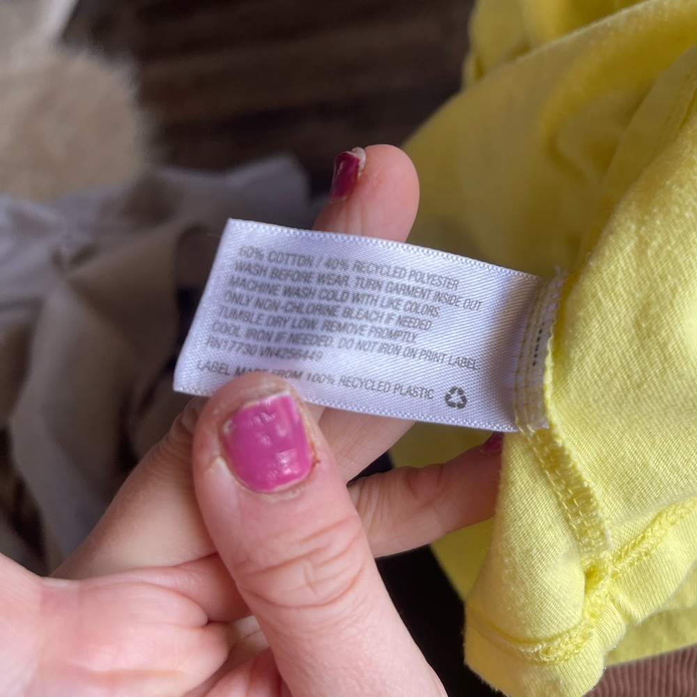 Neon Yellow Ruffle Tank - Picture 3 of 4